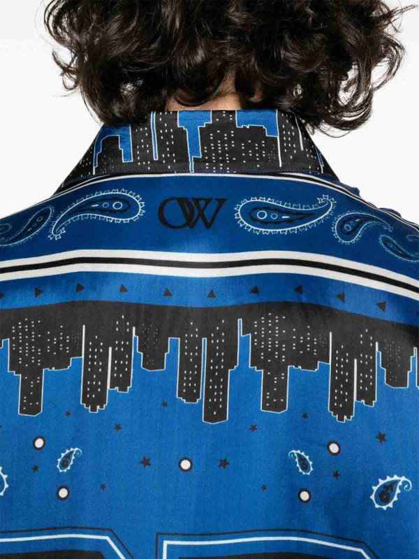 Bandana Print Shirt shop online: OFF-WHITE