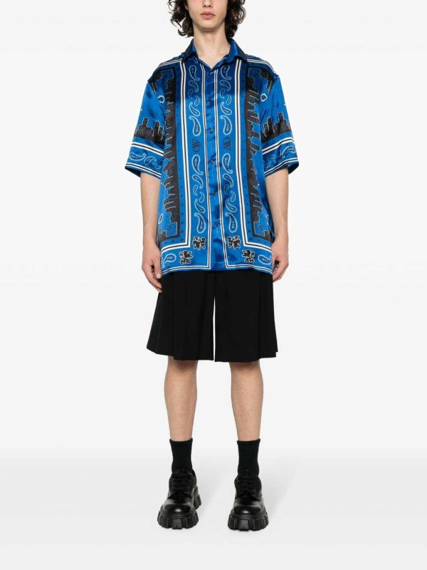OFF-WHITE buy online Bandana Print Shirt