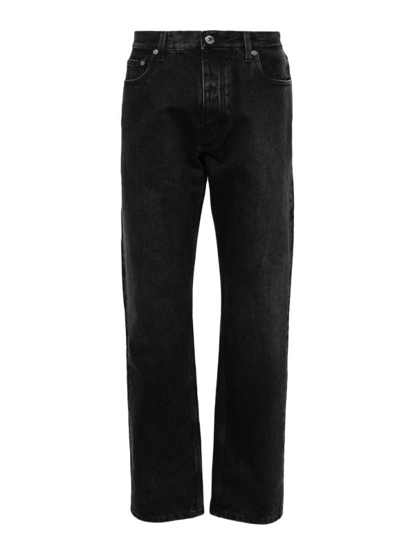 OFF-WHITE: Jeans boot-cut - Jeans Boot-Cut - Negro