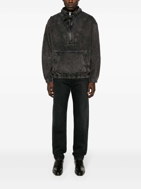 OFF-WHITE: Jeans boot-cut online - Jeans Boot-Cut - Negro