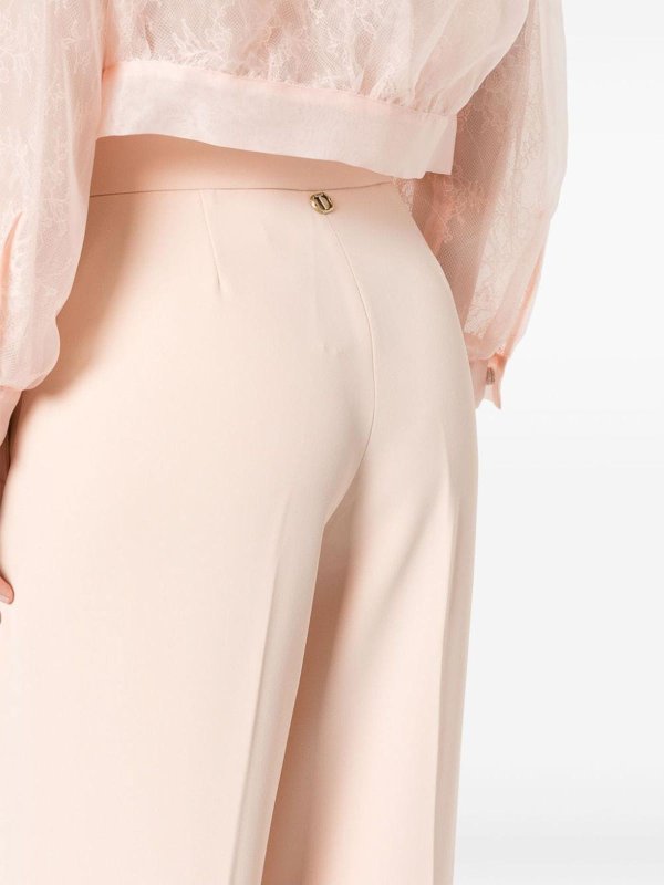 TWINSET: casual trousers online - Wide Leg Trousers