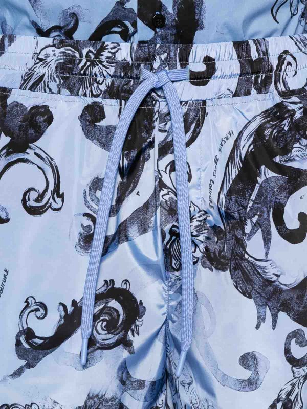 VERSACE レディース ショートパンツ ライトブルー Versace Jeans Couture ショートパンツ - ライトブルー