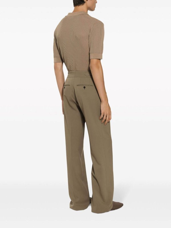 DOLCE & GABBANA: Pantalones casual online - Pantalón Casual - Marrón