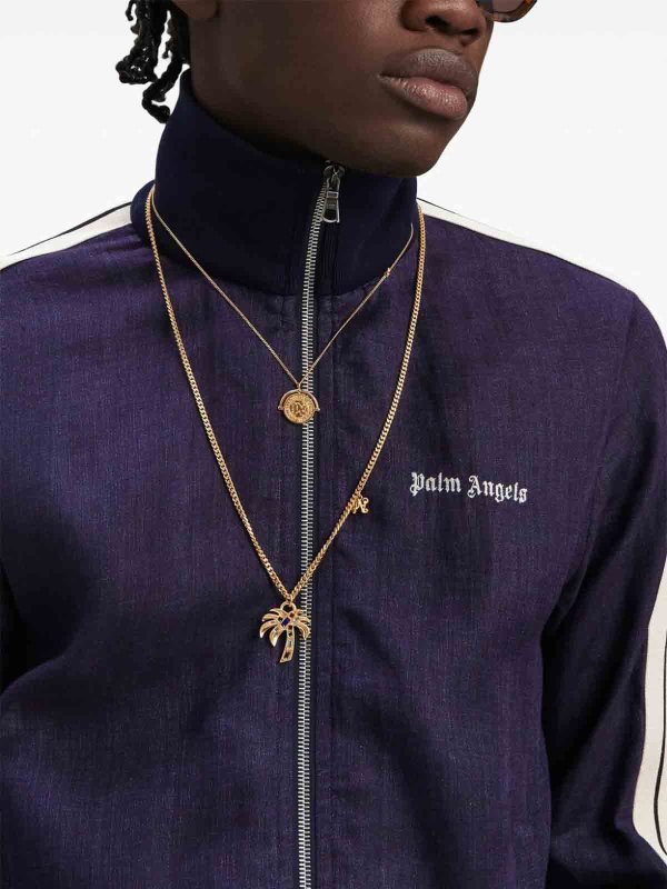 The Best Shops Palm Angels: カジュアルジャケット - ブルー