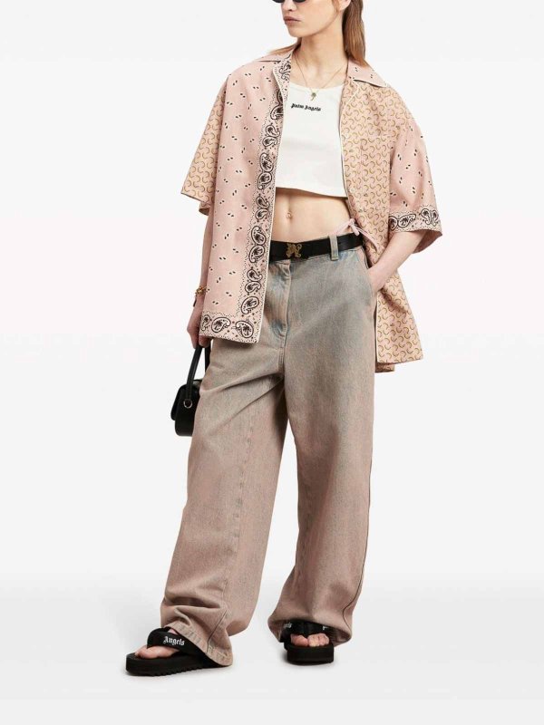 Palm Angels buy online Top - Weiß