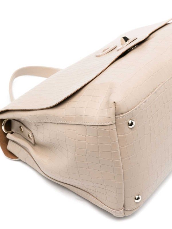 Borsa postina media beige shop online: ZANELLATO