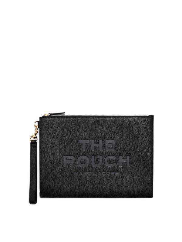 MARC JACOBS: クラッチバッグ - クラッチバッグ - 黒