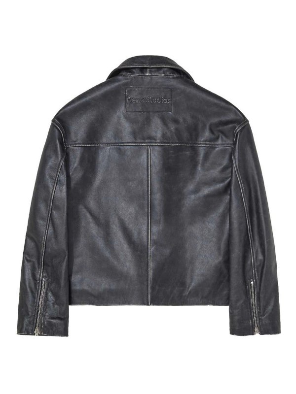 Acne Studios: casual jackets online - Distressed Acne Studios Jacket
