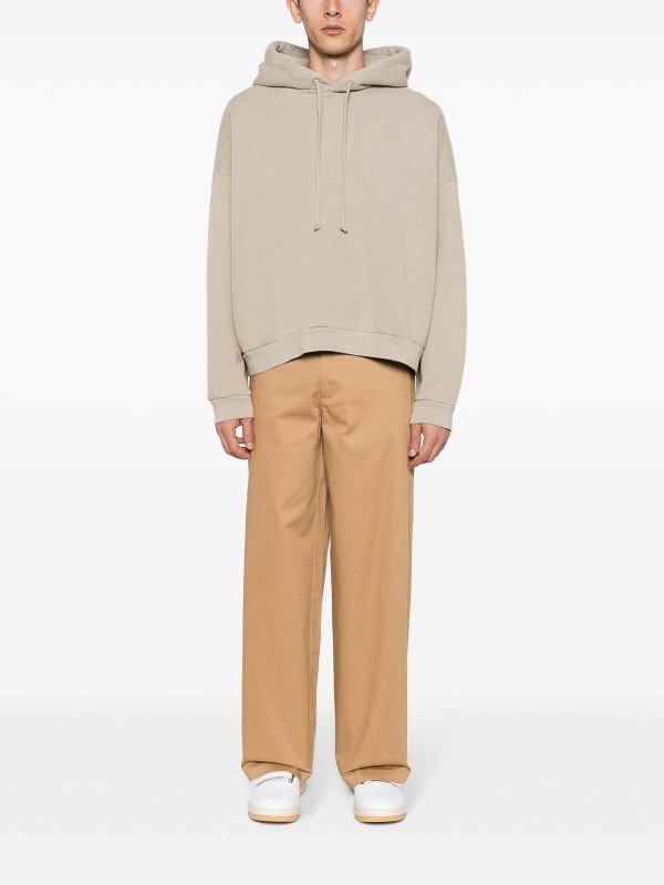 Acne Studios: Sweatshirts & Pulls online - Sweat-Shirts - Beige