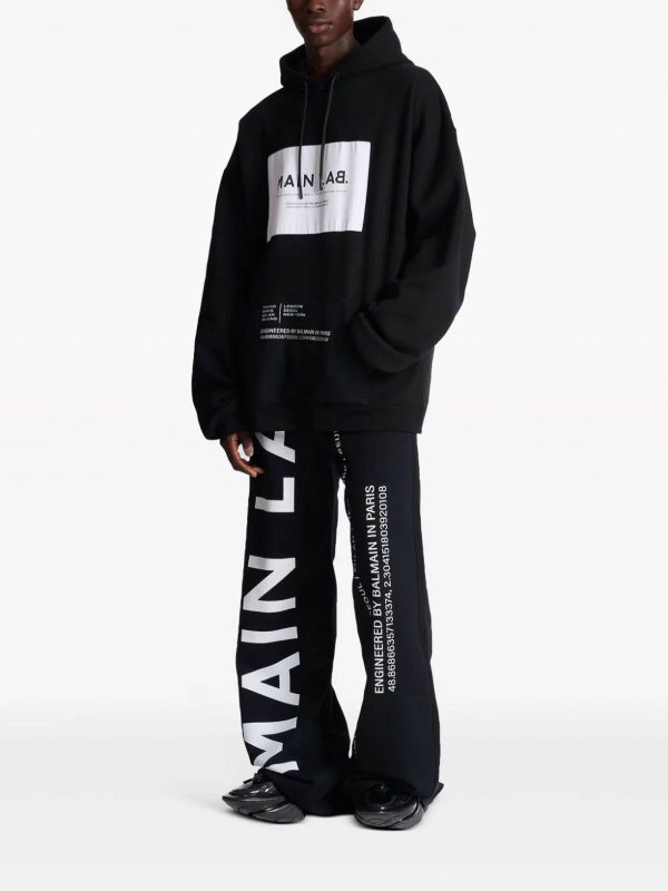 スウェットシャツ/セーター - 黒 shop online: Balmain