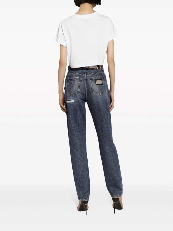 Straight Leg Jeans shop online: DOLCE & GABBANA