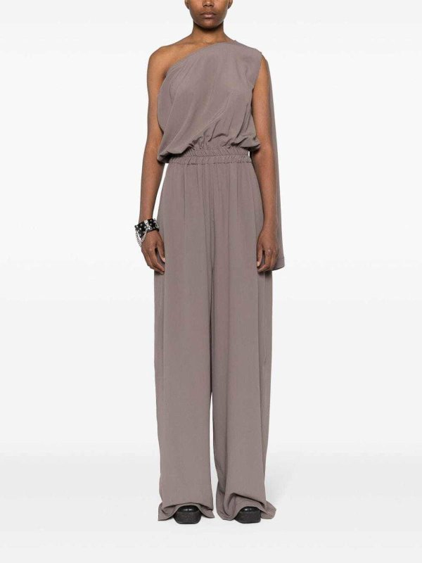 RICK OWENS: jumpsuits online - One-Shoulder Jumpsuit