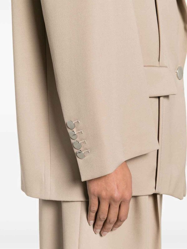 The Attico buy online Modello blazer oversize con revers a lancia