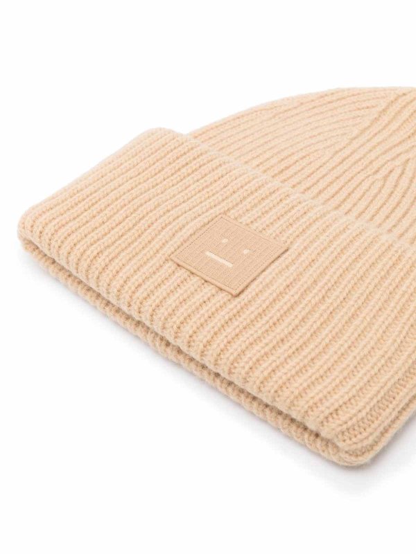 Acne Studios: Mützen online - Mütze - Beige