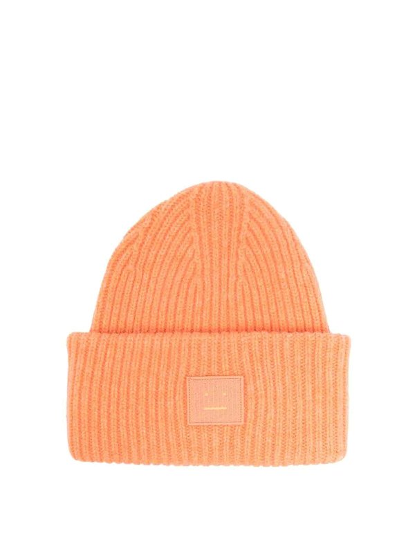 Acne Studios: Mützen - Mütze - Orange