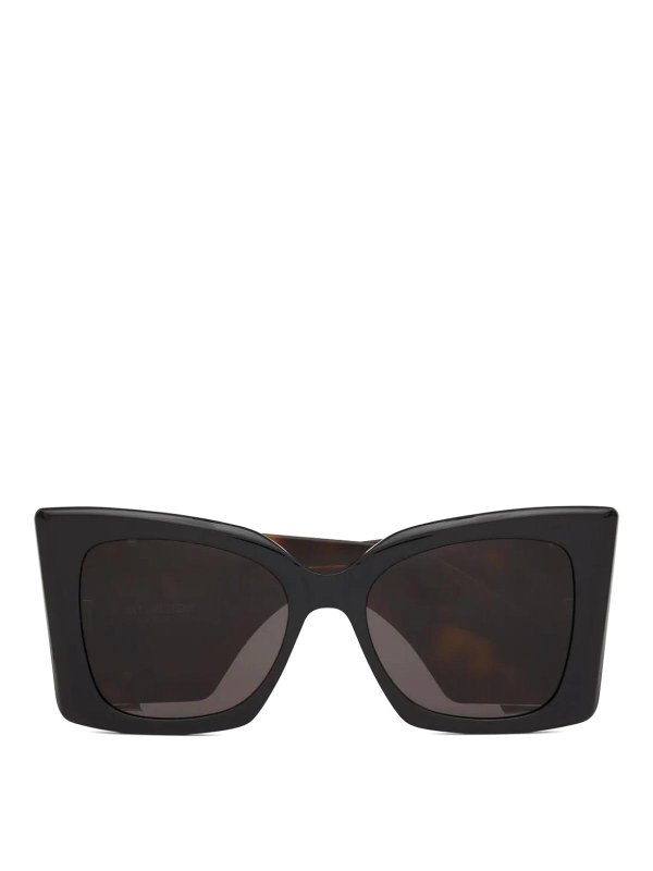 SAINT LAURENT: サングラス - サングラス - ブラウン