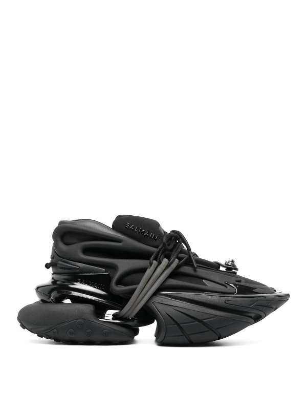 Balmain: Zapatillas - Botas - Negro