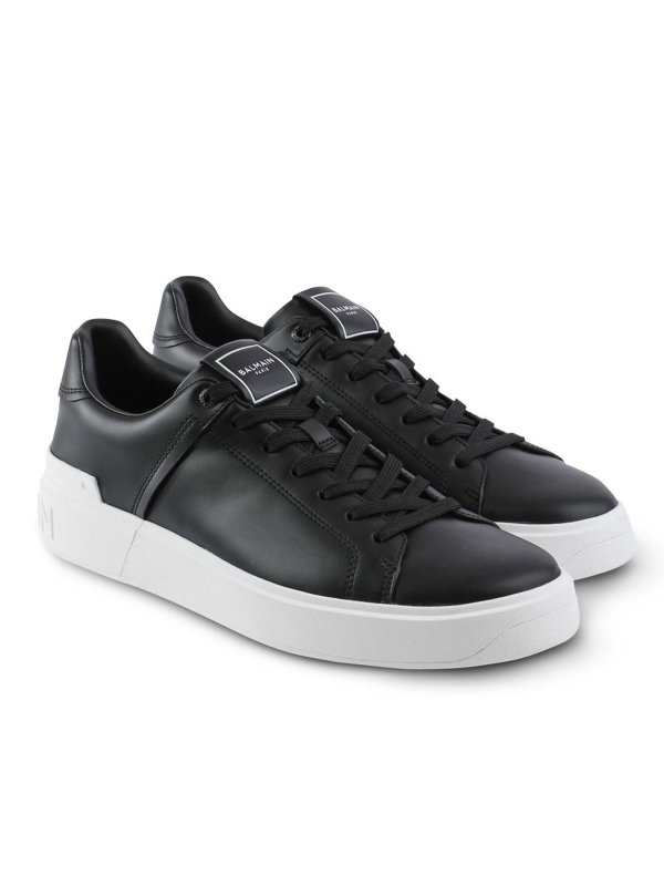 Balmain: tronchetti online - Sneakers in pelle