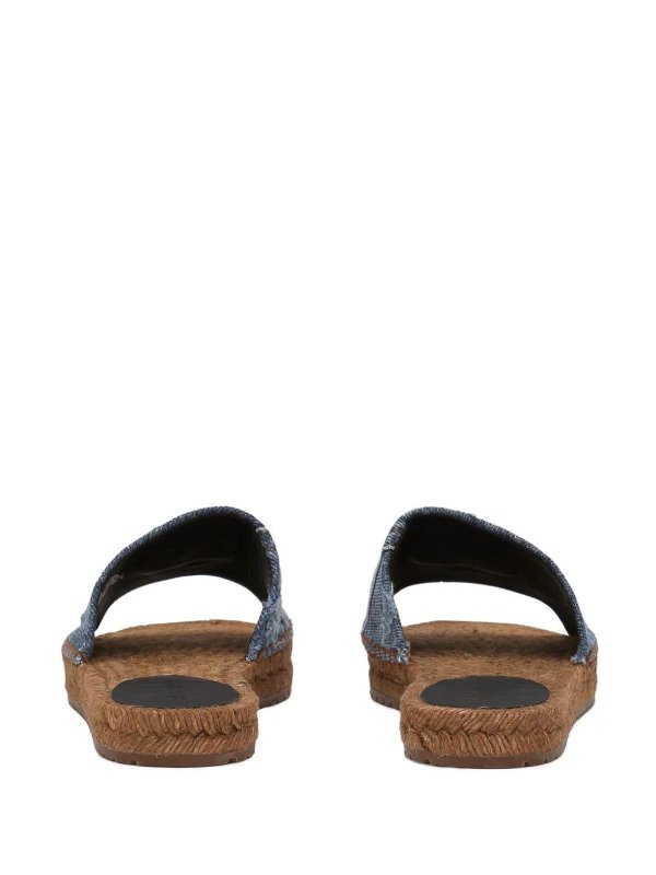 The Best Shops DOLCE & GABBANA: エスパドリーユ - エスパドリーユ - ダークウォッシュ