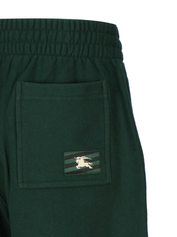 The Best Shops BURBERRY: トラウザーショーツ - ショートパンツ - ダークグリーン