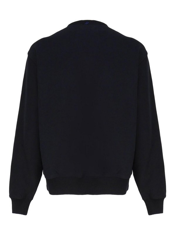 BURBERRY: Sudaderas y suéteres online - Sudadera - Negro