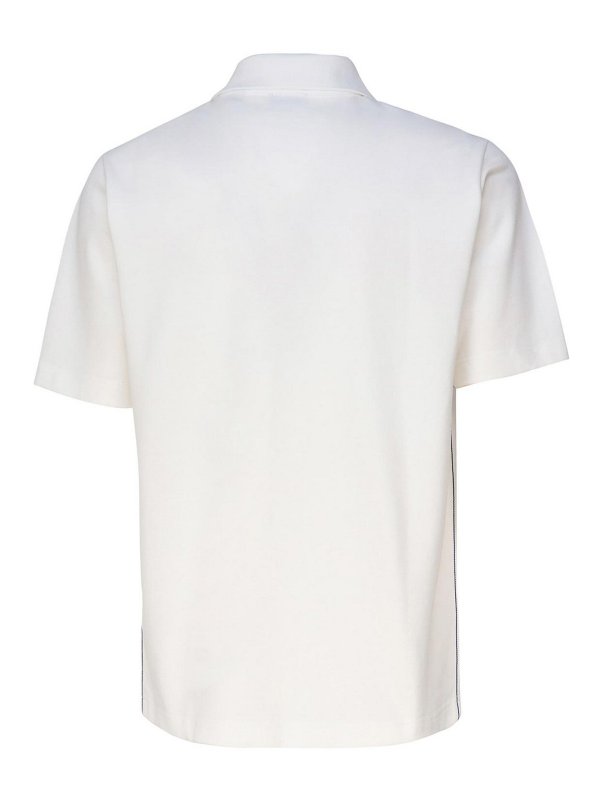 BURBERRY: polo online - Polo in cotone