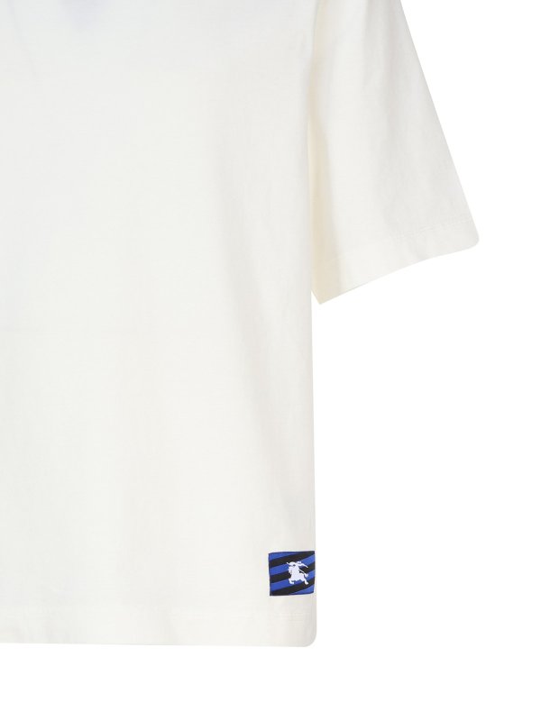 The Best Shops BURBERRY: T-shirts - T-Shirt - Weiß