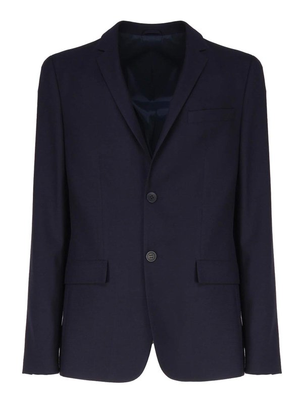 CALVIN KLEIN: blazers - Virgin Wool Blazer