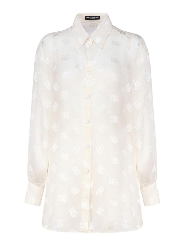 DOLCE & GABBANA: Hemden - Hemd - Weiß