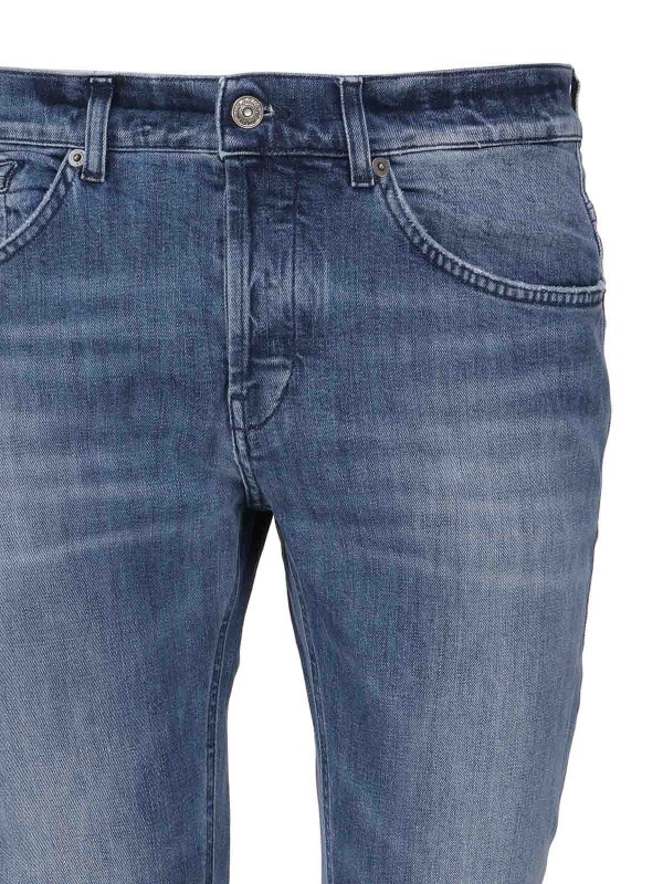 The Best Shops DONDUP: straight leg jeans - Jeans With Washed Effect Design