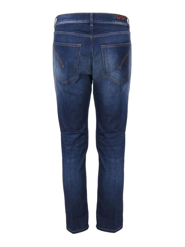 DONDUP: ストレートジーンズ online - ストレートジーンズ - ブルー