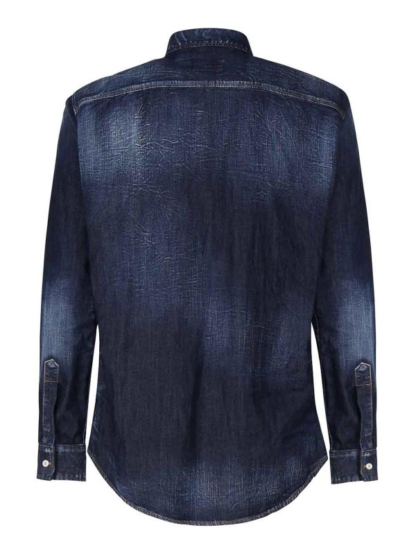 DSQUARED2: Camisas online - Camisa - Azul
