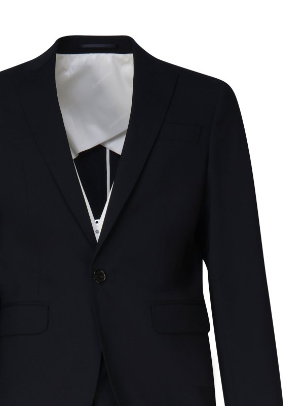The Best Shops DSQUARED2: completi da cerimonia - Abito stretch slim fit revers a lancia