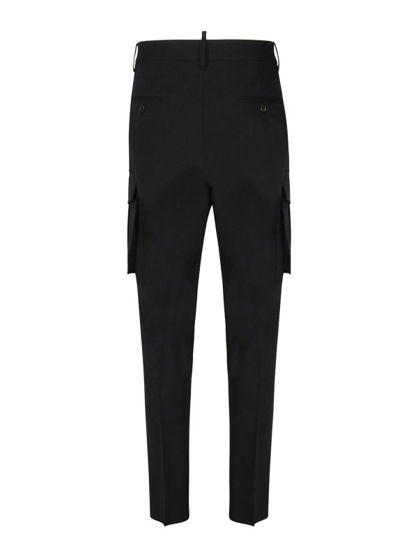 DSQUARED2: casual trousers online - Tapered Utility Trousers