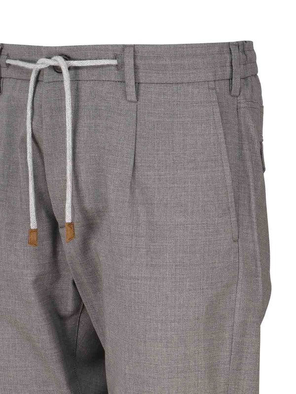 The Best Shops ELEVENTY: casual trousers - Straight Trousers