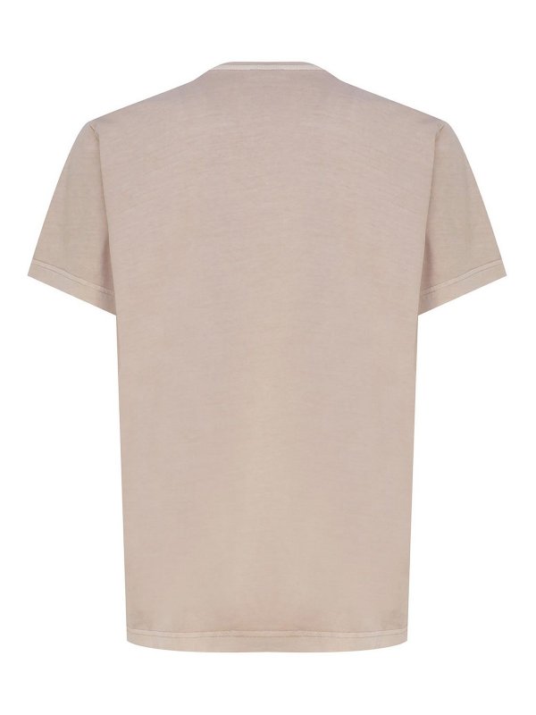 FAY: T-shirts online - T-Shirt - Beige
