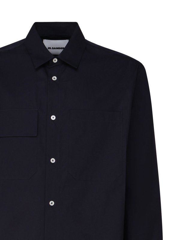 The Best Shops JIL SANDER: Hemden - Hemd - Blau