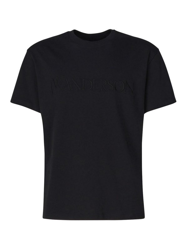 J.W. ANDERSON: t-shirts - T-Shirt With Embroidery
