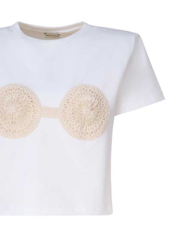 The Best Shops MAGDA BUTRYM: T-shirts - T-Shirt - Weiß