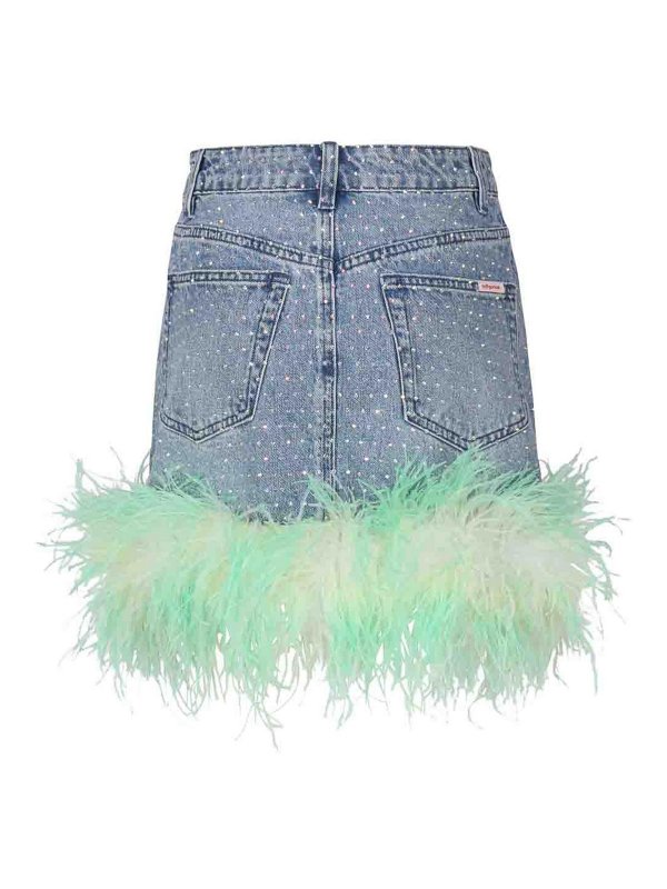 Self Portrait: ニーレングススカート＆ミディ丈 online - 膝丈/ミディスカート - 緑