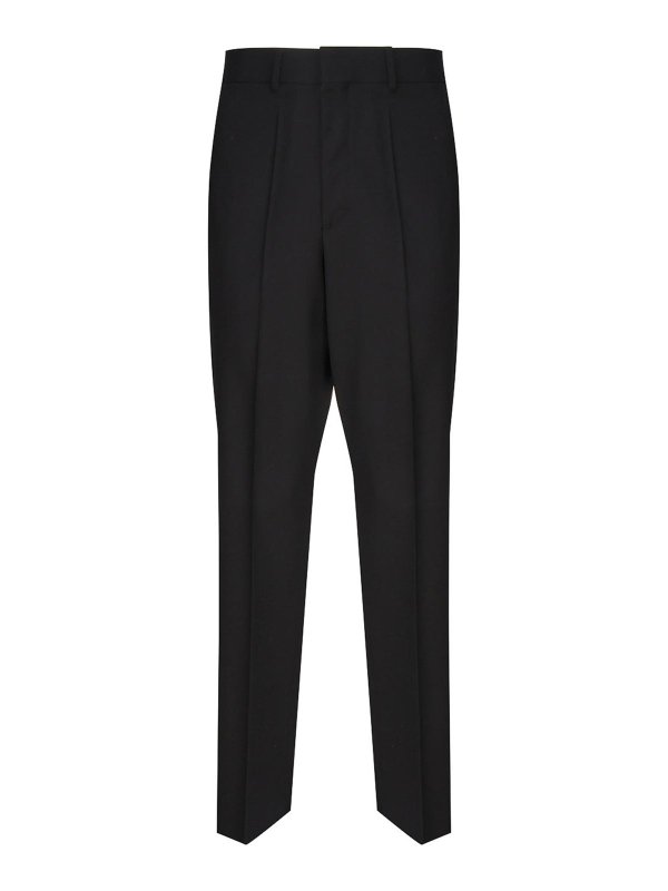 VALENTINO GARAVANI: カジュアルトラウザー - カジュアルパンツ - 黒