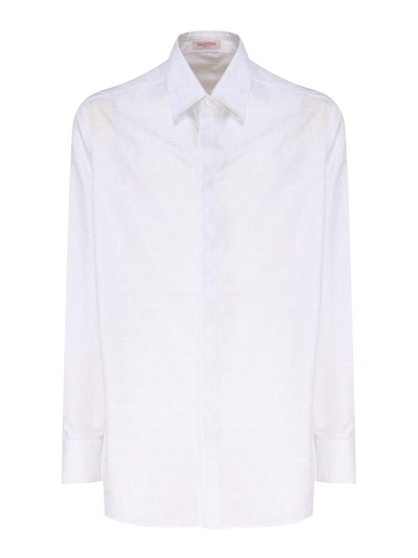 VALENTINO GARAVANI: シャツ - シャツ - 白