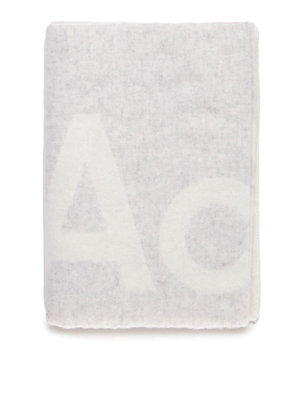 Acne Studios: Schals - Schal - Grau