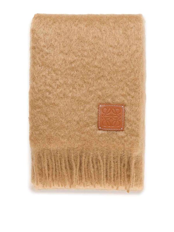 LOEWE: スカーフ - スカーフ - ブラウン