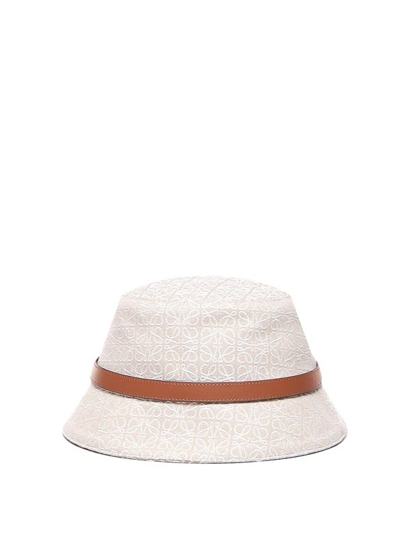 LOEWE: hats & caps - Anagram Bucket Hat