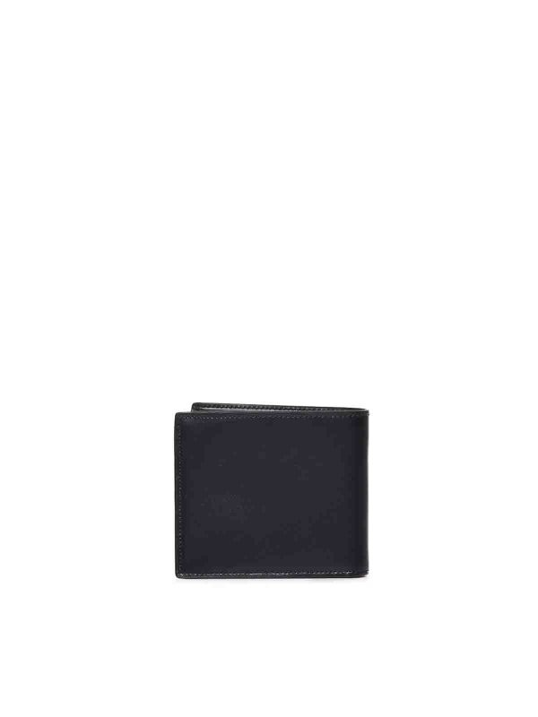 SAINT LAURENT: wallets & purses online - Metal Logo Ysl Wallet In Calfskin