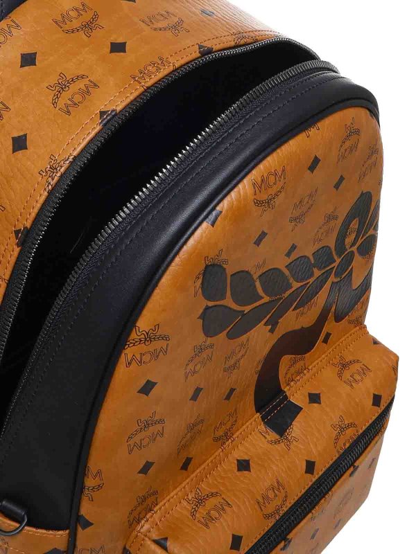 Maxi Visetos Backpack shop online: MCM