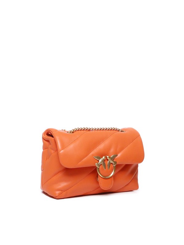 The Best Shops Pinko: Sacs bandoulière - Love Classic Puff Cl - Orange