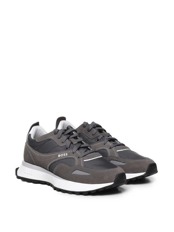 The Best Shops Hugo Boss: Chaussures de sport - Baskets - Gris