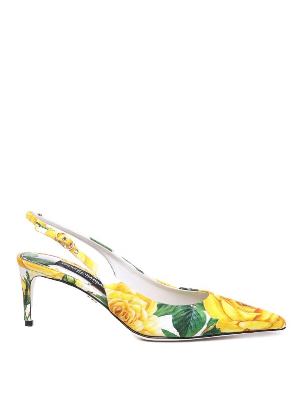 DOLCE & GABBANA: パンプス - パンプス - イエロー